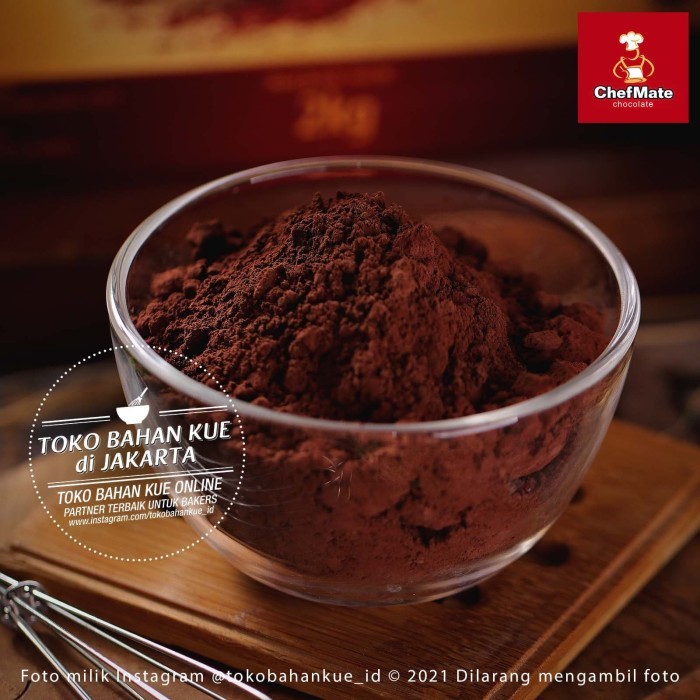 

Chefmate Coklat Bubuk 250gr Cokelat Murni Pure Cocoa Purecocoa Powder
