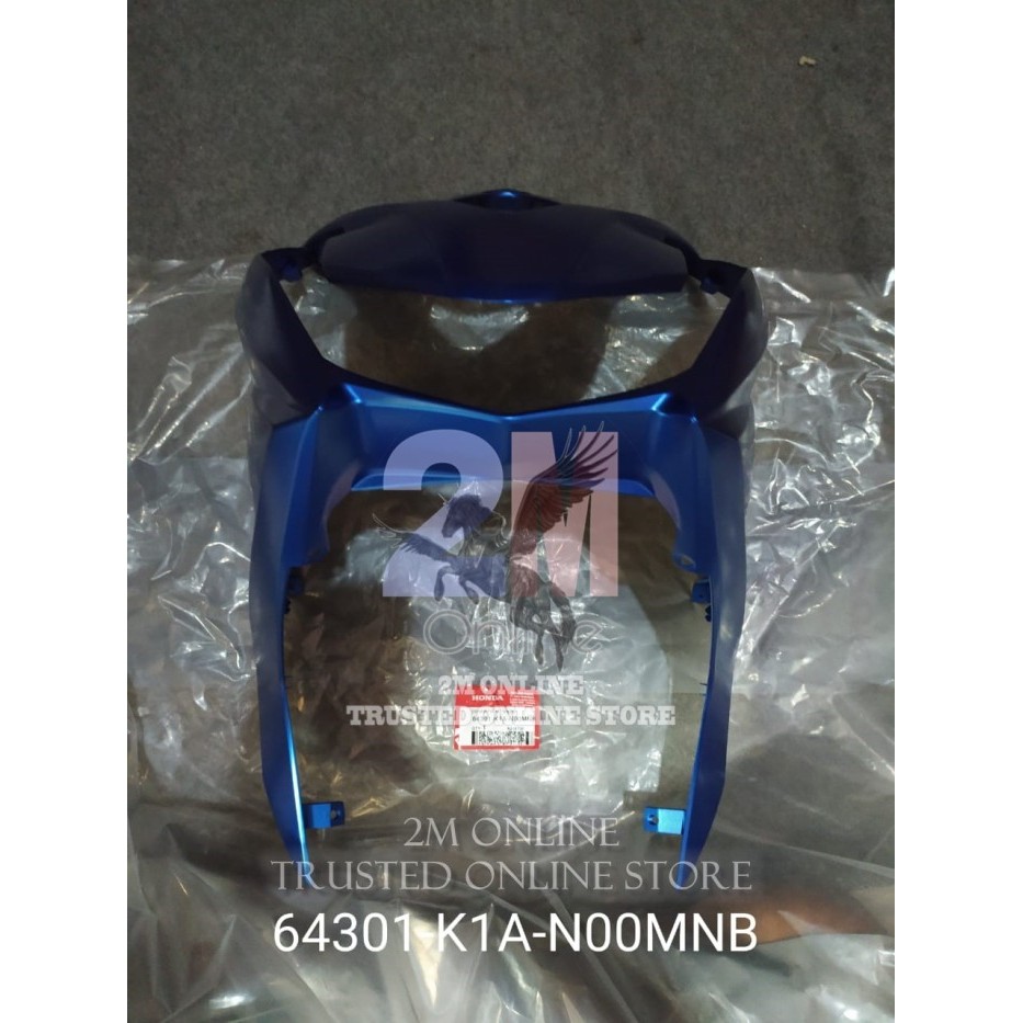 Panel Depan All New Beat 2020 Biru Ori Ahm 64301-K1A-N00Mnb Barang Langka