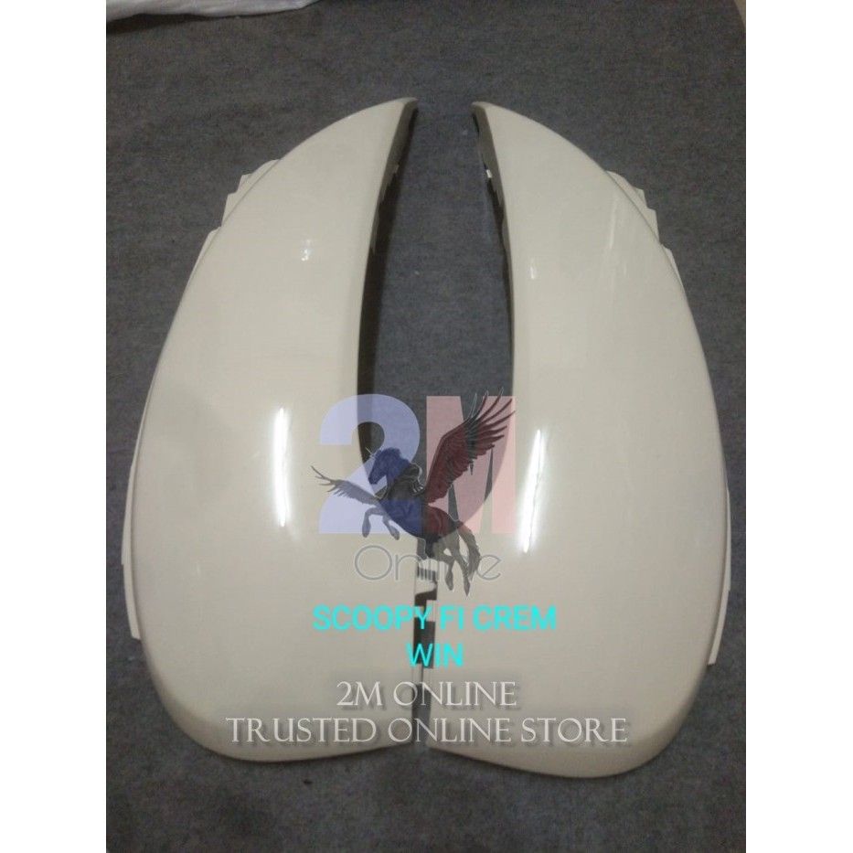 Cover Body Scoopy Fi Crem Merk Win 83500-K16-900 83600-K16-900 Barang Langka