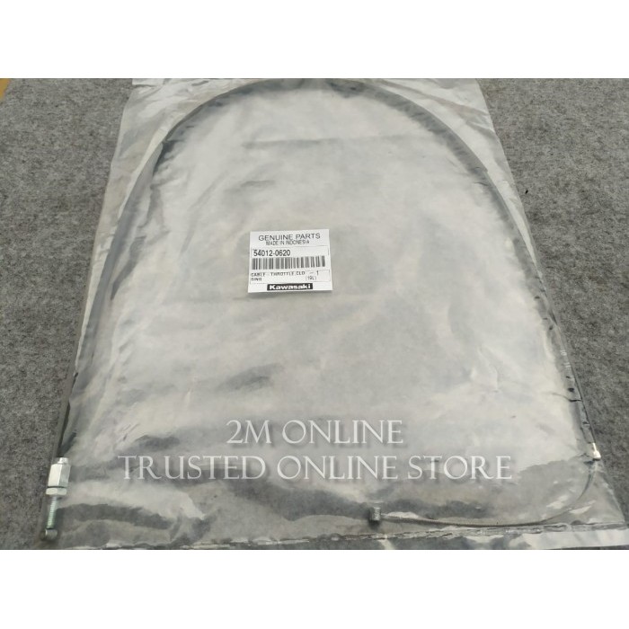 Kabel Gas Klx 150Bf Close Ori Kgp 54012-0620 Barang Langka