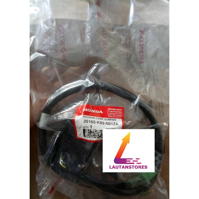 35165-K93-N01Za Holder Kanan Rumah Saklar Tombol Starter Stater Scoopy Barang Langka