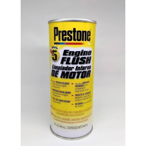 Original Usa Prestone Engine Flush 443Ml Cairan Kuras Pembersih Oli Mesin Toyota Daihatsu Mazda Niss