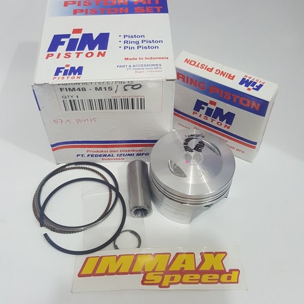 Piston Bore Up Dome Mio Pen 15 57Mm 57.5Mm 58Mm 58.5Mm 59Mm Pen15 Jenong Fim Izumi 57 57.5 58 58.5 5