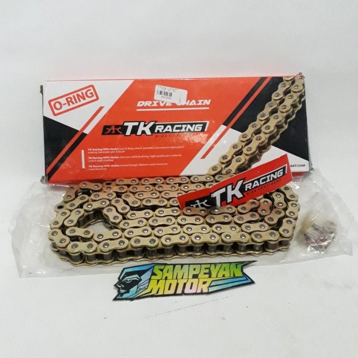 Rantai Rante Tk Racing Gold O-Ring 428Hpo X 130 Barang Langka