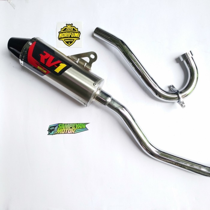 Knalpot Norifumi Evo Rv 1 Kawasaki Klx 150 Bf Barang Langka