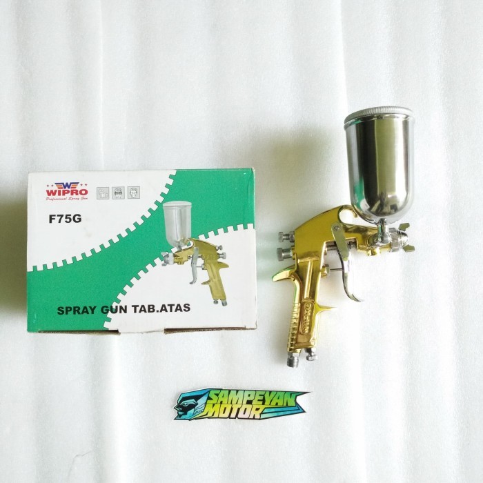 Spray Gun Paint Sprey Alat Semprot Cat Tabung Atas Wipro Tipe F756 Barang Langka