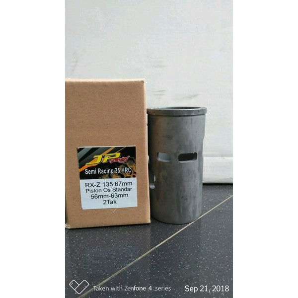 Liner Jp Racing Rxz Standard Rx-Z 135 63Mm Boring Sleeve Furing Vuring Block Blok Silinder Bore Up O
