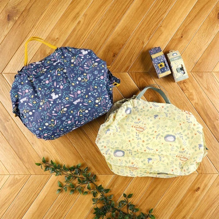 Ready Tas Shupatto Ghibli My Neighbor Totoro Jiji Kikis Delivery Tote Ecobag Compact Bag