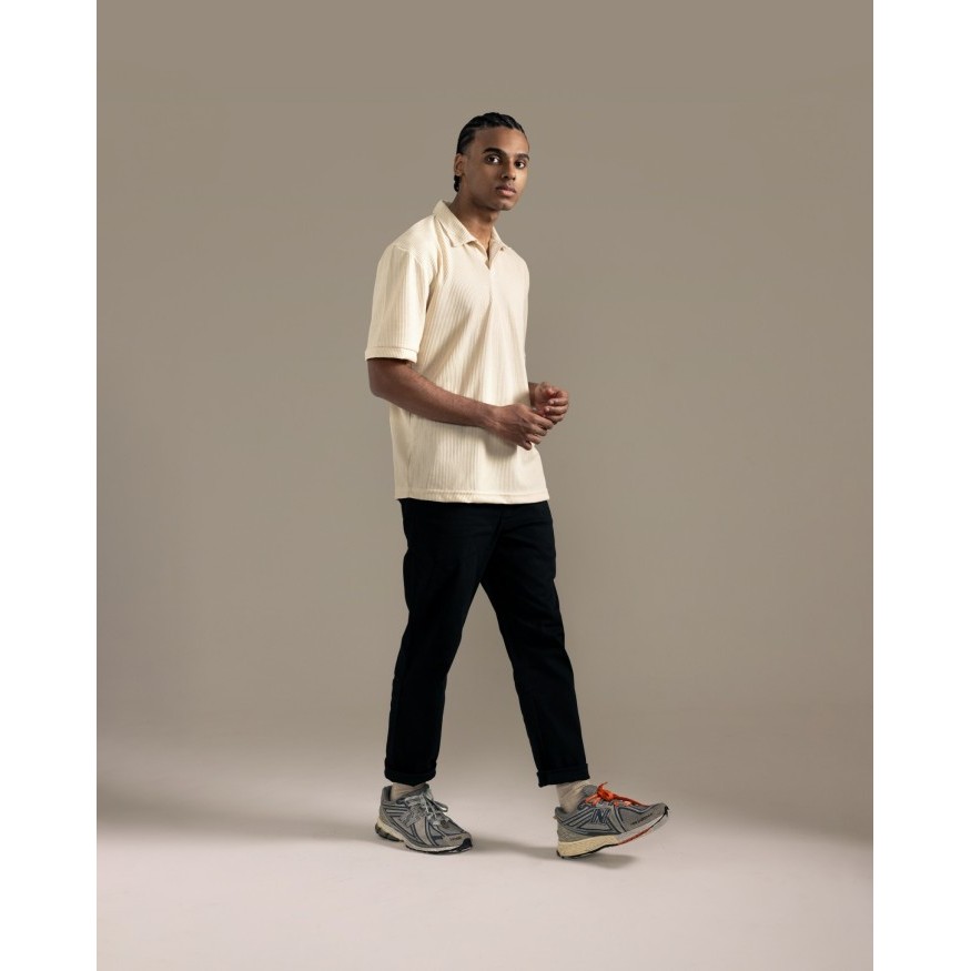 Broodis Polo Shirt Waffy Khaki