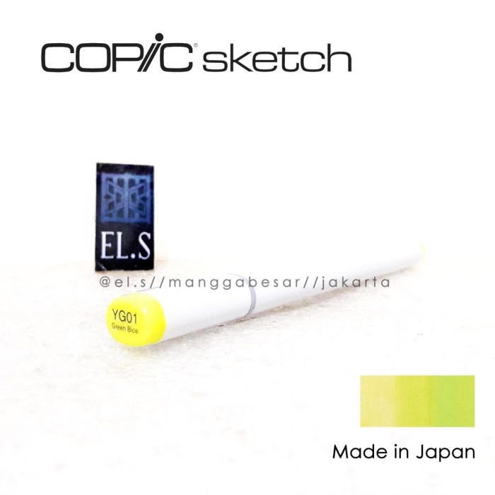 

Copic Sketch Marker YG01 ( CSM )