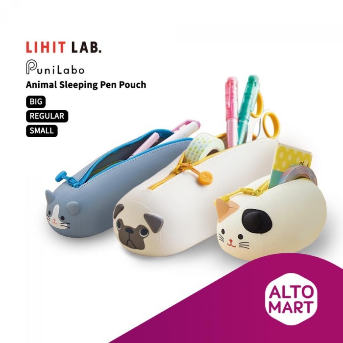 

LIhit Lab A-7780/7781/7800 Punilabo Sleeping Pouch Pencil Pen Case