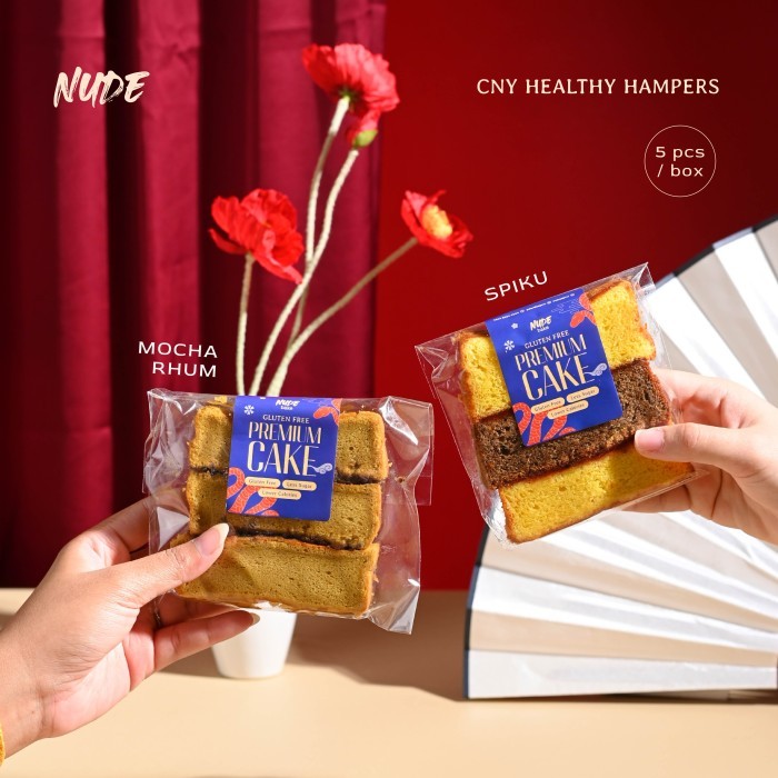 

Premium Gluten Free Spikoe / Mocha Cake 5 Pcs Spiku Sehat Cny Parcel Hampers Imlek Nude Best Seller