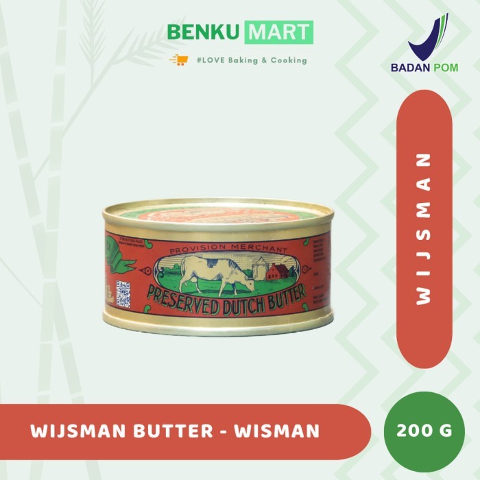 

TERLARIS BUTTER WIJSMAN 200 GR MENTEGA WISMAN WISJMAN MURAH!!! MURAH