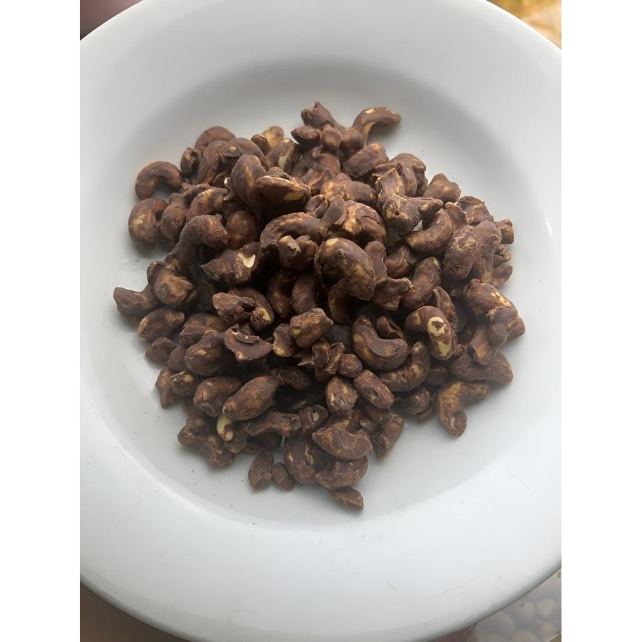 

terbaru !!! kacang mete rasa coklat 1 kg ready