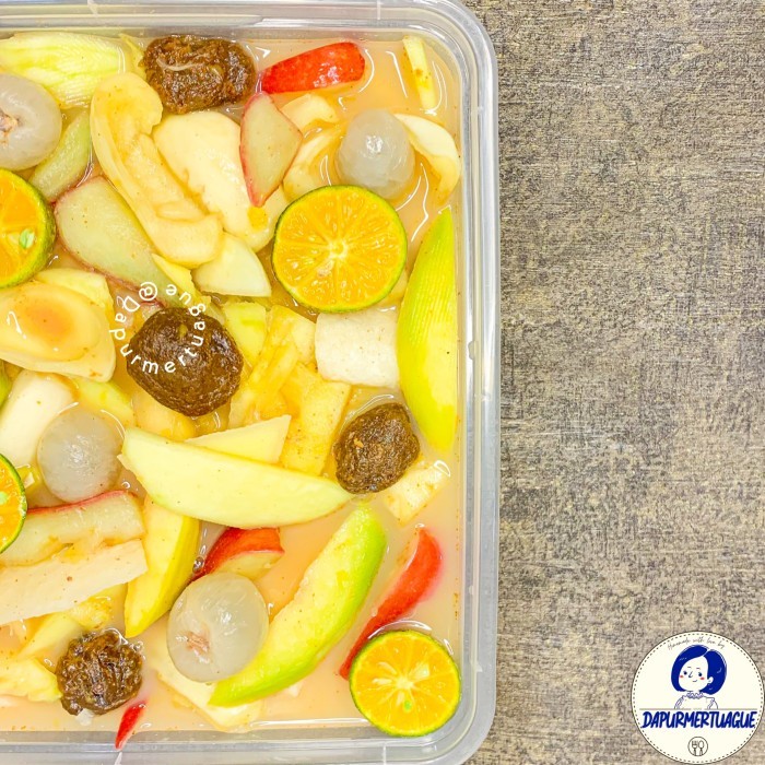 

Asinan Buah / Asinan Buah Kiamboy / Asinan Mangga Ala Sultan Top Quality