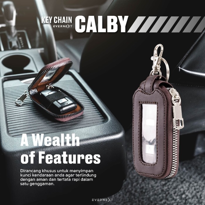 

TERLARIS EVERNEXT - GANTUNGAN KUNCI MOBIL MOTOR DOMPET KUNCI KENDARAAN KEY WALLET CALBY DOMPET KARTU