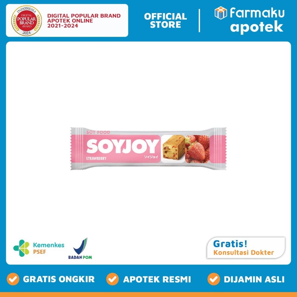 

Soyjoy Soy Food Strawberry 30 gr - BIN