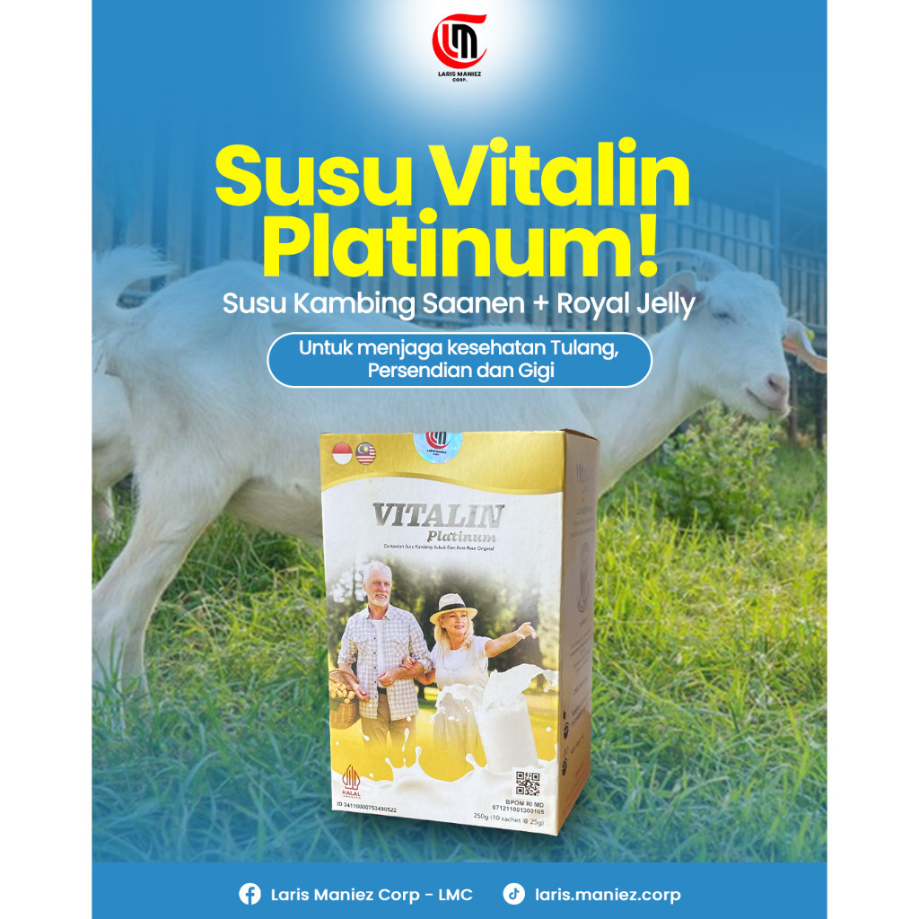 

Vitalin Platinum Uu Ambing Berualita Tinggi Untu Eehatan Tulang Endi Dan Paruparu Anda