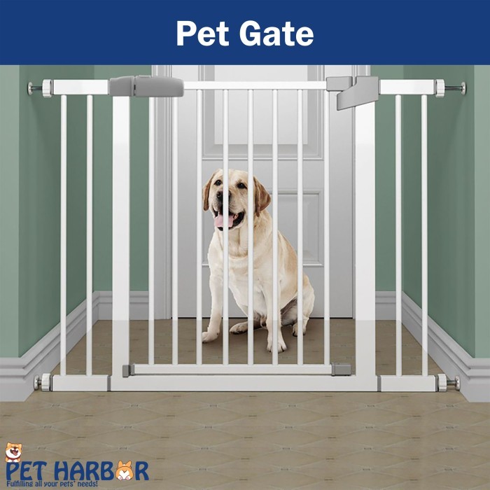 PET GATE / PAGAR PINTU ANJING / PAGAR PINTU PEMBATAS ANJING / DOG GATE