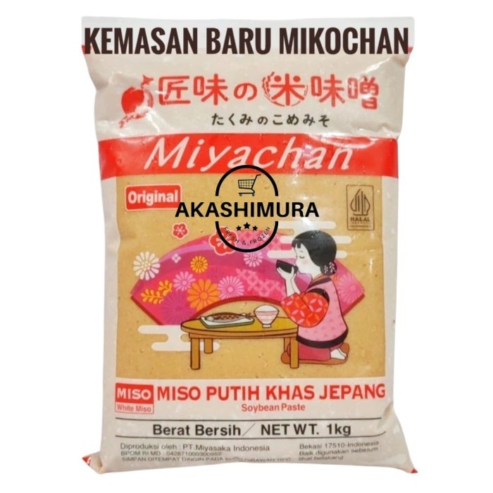

Shinshuichi Mikochan Miso Soup 1kg - Miso Paste Putih Tauco Mikochan