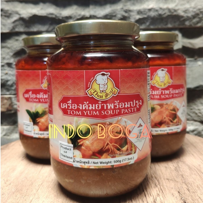 

TERBARU! Bumbu Tomyam Thai Boy 500 gr / tom yum paste / Thai Boy tom yum paste