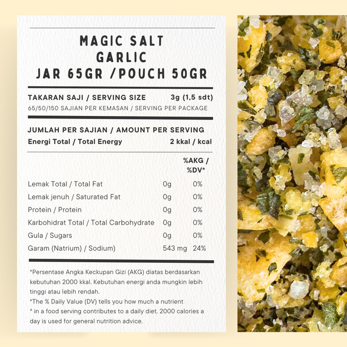 

TERLARIS! TRUFUUD Magic Salt Garlic Bumbu Marinasi Dapur Bawang Putih Bubuk Umami Pretzel Powder