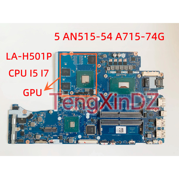 HOT SALE Acer Nitro 5 AN515-54 A715-74G Laptop Mainboard-LA-H501P Mesin