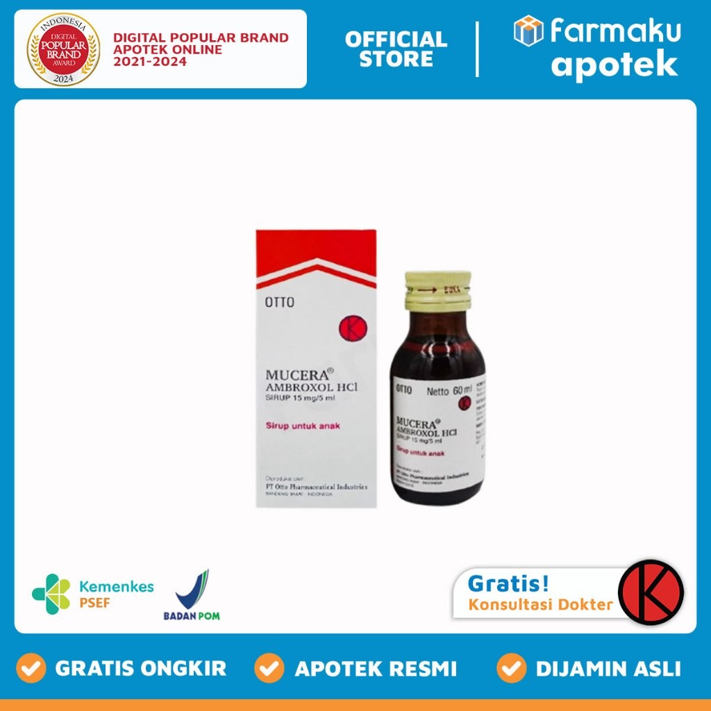 Mucera Syrup 60 ml - TMG