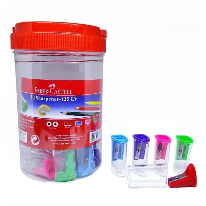 

[ TOPLES ] Rautan Pensil Sharpener - Faber Castell 125 LV MURAH!