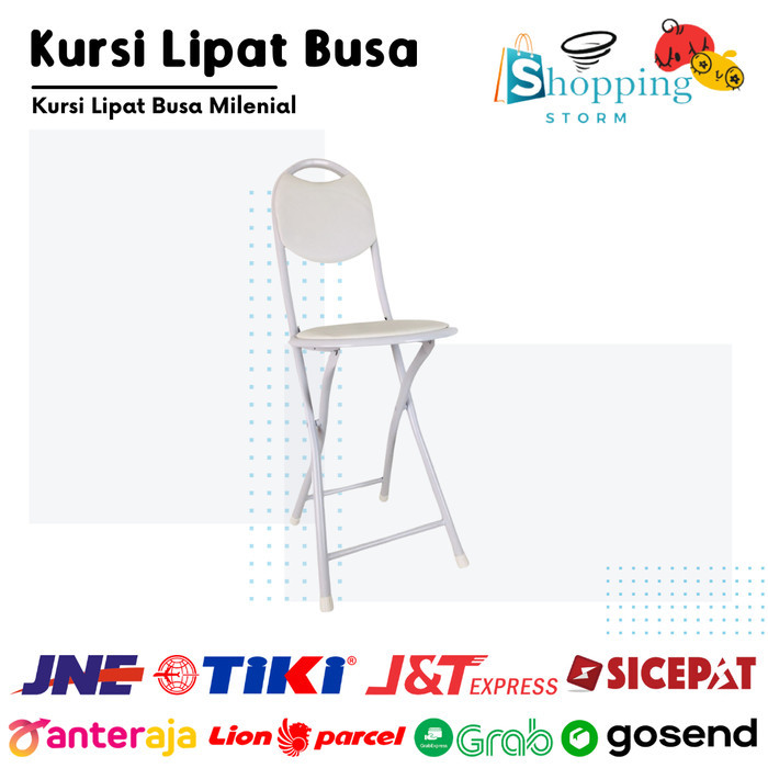 Kursi Lipat Busa Kursi Sholat Duduk Bangku Lipat Portable
