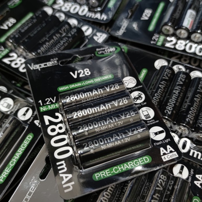 BATERAI AA VAPCELL 2800 MAH / BATERAI CAS AA