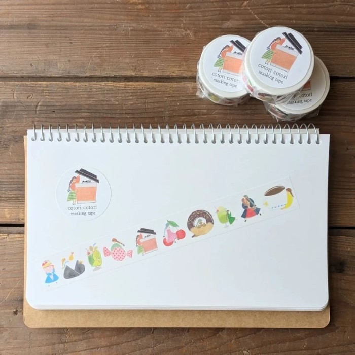 

Barang Terlaris Cotori Cotori Washi Tape - Food And Girls Packing Aman
