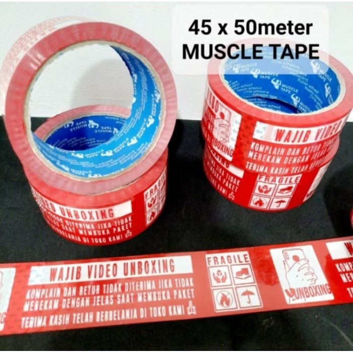 

Promo 1 Dus 72 Pcs Lakban Fragile Jangan Dibantiing Video Unboxing 45 X 50 Meter Cod