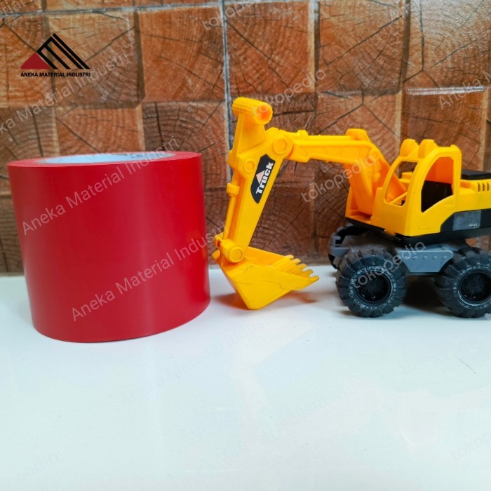 

Ready Stock Lakban Lantai 4 Inch 100Mm X 33M (10Cm) Vinyl Pvc Floor Marking Tape Cod