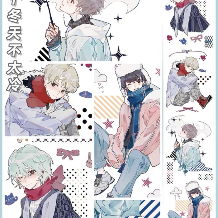 

Diskon Washi Tape Selotip Anime Kartun Cartoon 2 Packing Aman