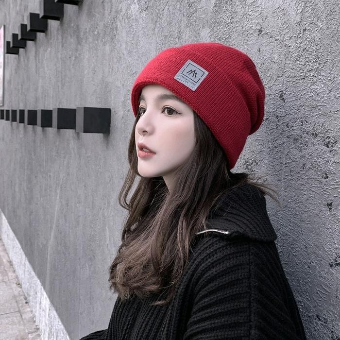 Good Quality Topi Kupluk Syal Wanita Dewasa Musim Dingin Winter Jalan Naik Gunung Bahan Halus