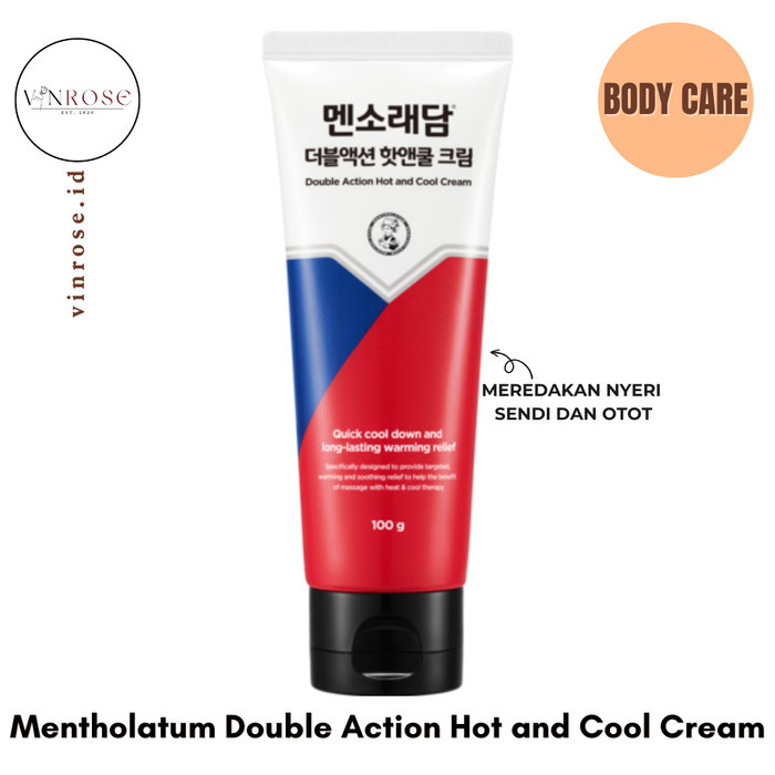 Mentholatum Double Action Hot And Cool Cream Korea Pereda Nyeri