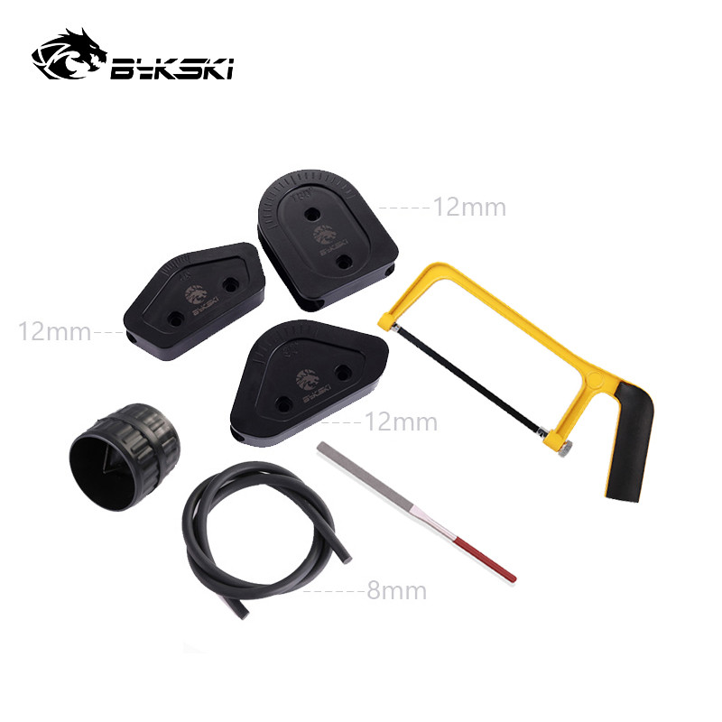Bykski OD 12mm OD14mm OD16mm Acrylic Hard Tube Cutter Bending Mould Kit Silicone Bar Computer Liquid