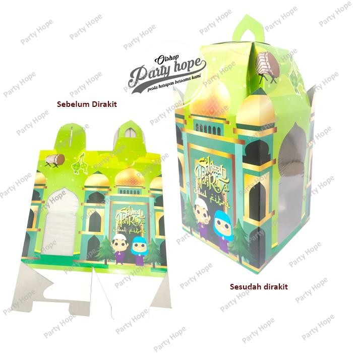 

Kotak Parsel Idul Fitri / Toples Box Lebaran Packaging Hampers Lebaran