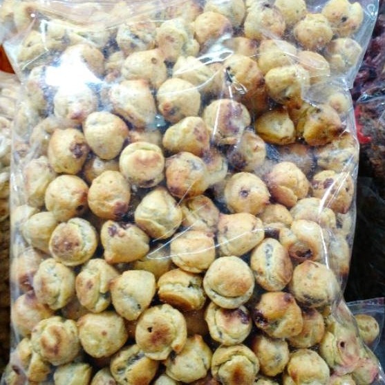 

Kue Sus Kering 1Kg - Soes Kering Coklat Lumer- Sus Cokelat Kering Best Seller