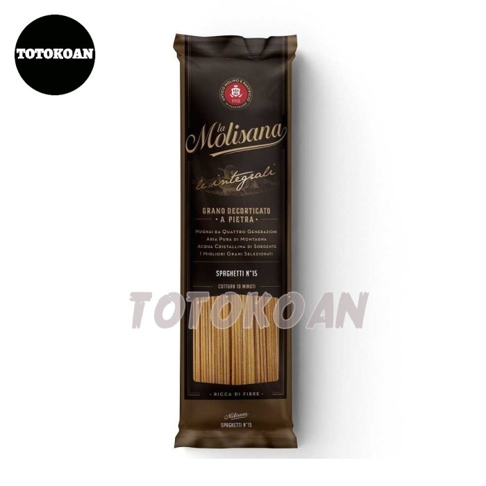 

LA MOLISANA SPAGHETTI INTEGRALI NO 15 PASTA 500 GR