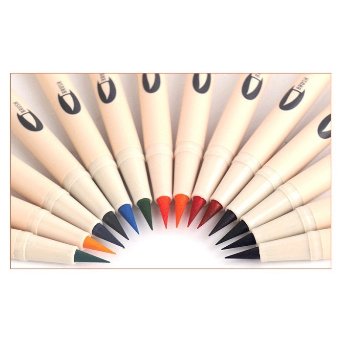 

DS Brush Pen Water Based Dual Tip Marker Part 1 [CREATIV]