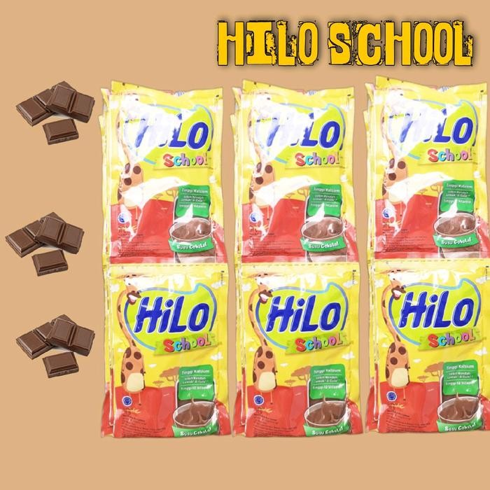 

terbaru !!! harga hemat hilo school chocolate isi 30 sachet ready