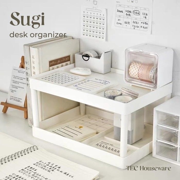 

TERLARIS! NEW Desk Organizer Rak Meja Stationary Rak Organizer Multifungsi Rak