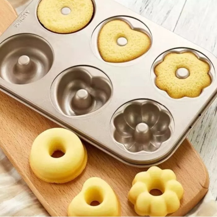SUNCITY SCYC80163 DONUT MOULD / LOYANG CETAKAN DONUT BOLU KUE PUDING