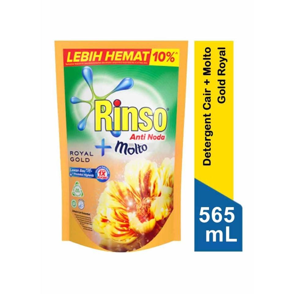 Rinso Molto Deterjen Cair 625mL