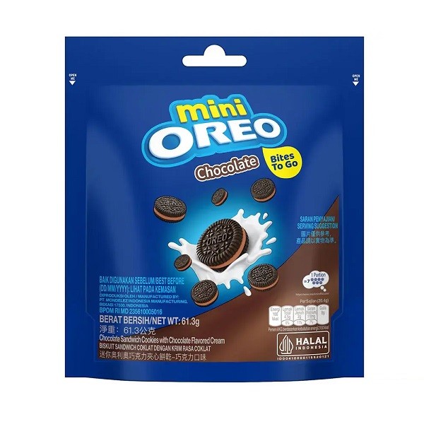 

OREO MINI CHOCOLATE 61.3 GR - BISKUIT