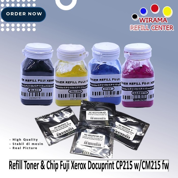 yang dicari] Refill Toner & Chip Fuji Xerox Docuprint CP215 w/CM215 fw