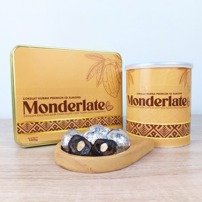 

Monderlate Cokelat Kurma Almond Zero Sugar