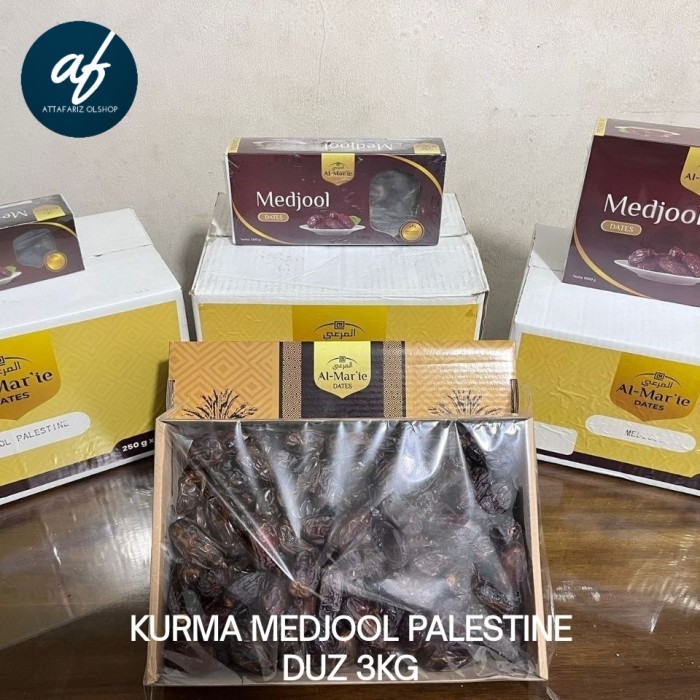 

Kurma Medjool Palestine Premium Al Mar'ie Medjol dus 3kg